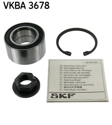 SKF Комплект подшипника ступицы колеса VKBA 3678