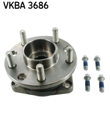 SKF Комплект подшипника ступицы колеса VKBA 3686