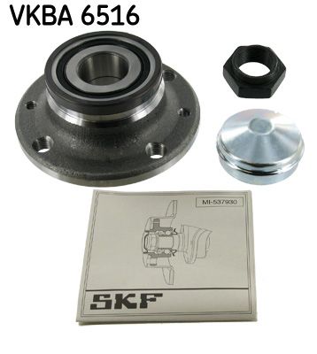 SKF Riteņa rumbas gultņa komplekts VKBA 6516