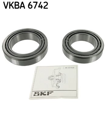 SKF Комплект подшипника ступицы колеса VKBA 6742