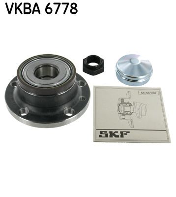 SKF Комплект подшипника ступицы колеса VKBA 6778