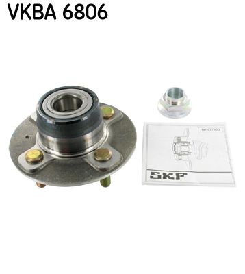 SKF Комплект подшипника ступицы колеса VKBA 6806