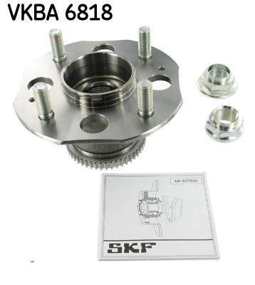 SKF Riteņa rumbas gultņa komplekts VKBA 6818