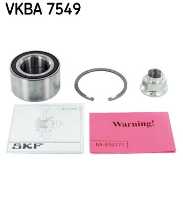 SKF Комплект подшипника ступицы колеса VKBA 7549