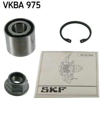 SKF Riteņa rumbas gultņa komplekts VKBA 975