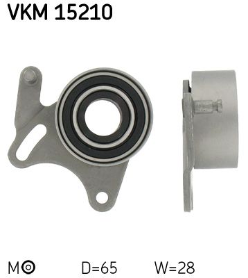 SKF Натяжной ролик, ремень ГРМ VKM 15210