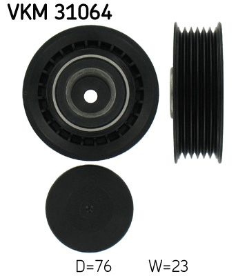 SKF Натяжной ролик, поликлиновой ремень VKM 31064