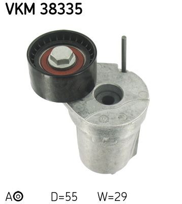SKF Натяжной ролик, поликлиновой ремень VKM 38335
