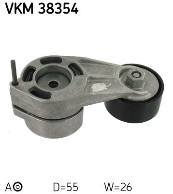 SKF Натяжной ролик, поликлиновой ремень VKM 38354