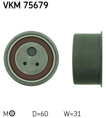 SKF Spriegotājrullītis, Gāzu sadales mehānisma piedziņ VKM 75679