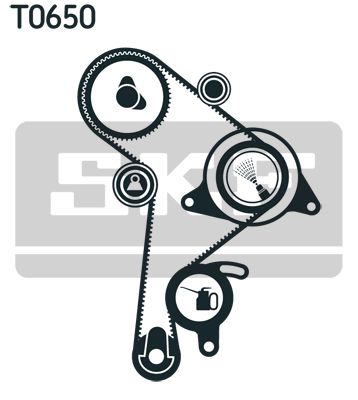 SKF Zobsiksnas komplekts VKMA 01012