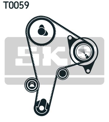 SKF Zobsiksnas komplekts VKMA 07110