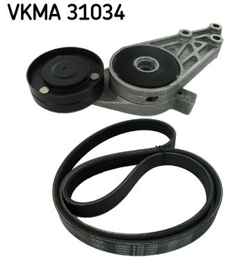 SKF Поликлиновой ременный комплект VKMA 31034