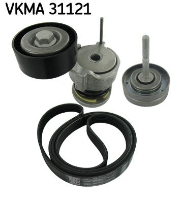 SKF Поликлиновой ременный комплект VKMA 31121