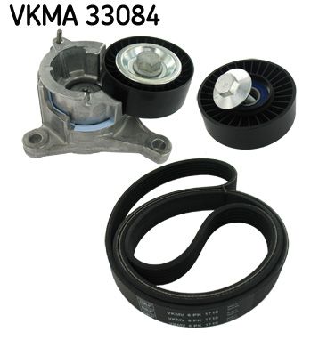 SKF Поликлиновой ременный комплект VKMA 33084