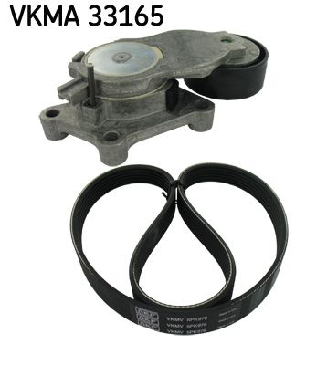 SKF Поликлиновой ременный комплект VKMA 33165