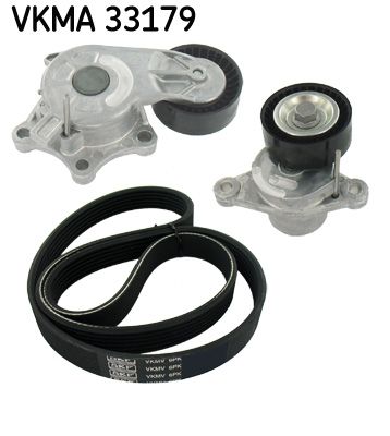 SKF Поликлиновой ременный комплект VKMA 33179