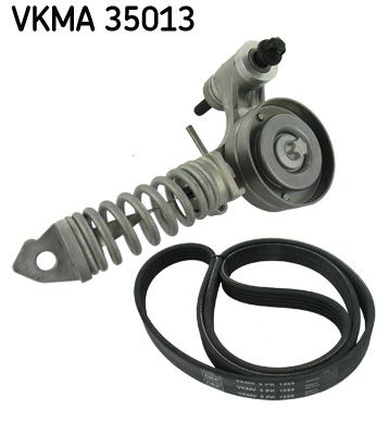 SKF Поликлиновой ременный комплект VKMA 35013