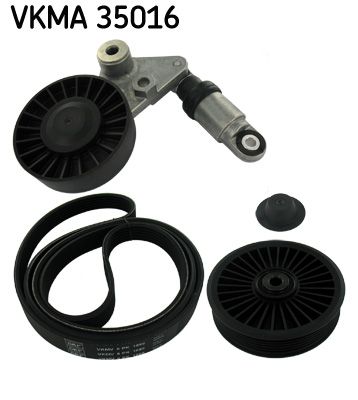 SKF Поликлиновой ременный комплект VKMA 35016