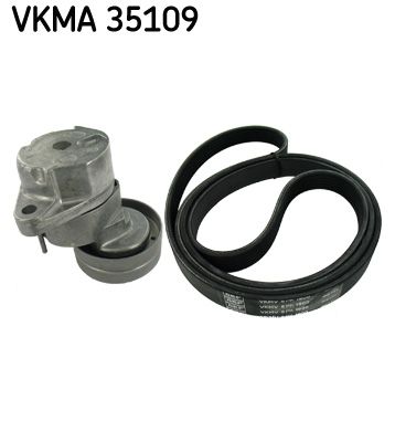SKF Поликлиновой ременный комплект VKMA 35109