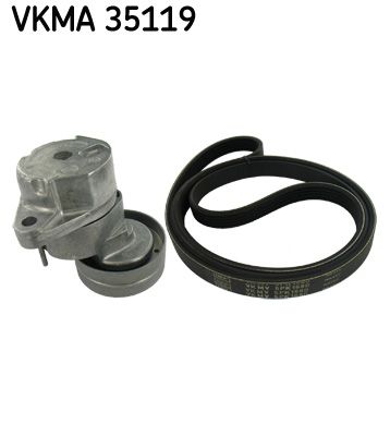 SKF Поликлиновой ременный комплект VKMA 35119