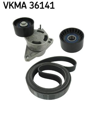 SKF Поликлиновой ременный комплект VKMA 36141