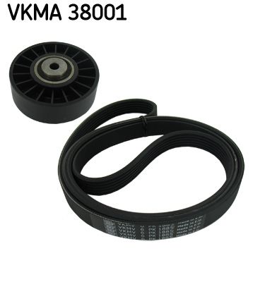 SKF Поликлиновой ременный комплект VKMA 38001