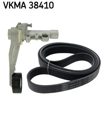 SKF Поликлиновой ременный комплект VKMA 38410
