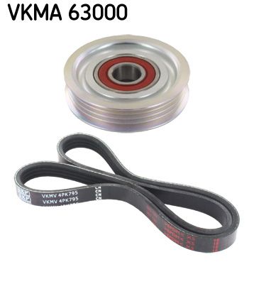 SKF Поликлиновой ременный комплект VKMA 63000