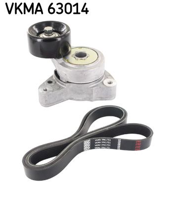 SKF Поликлиновой ременный комплект VKMA 63014
