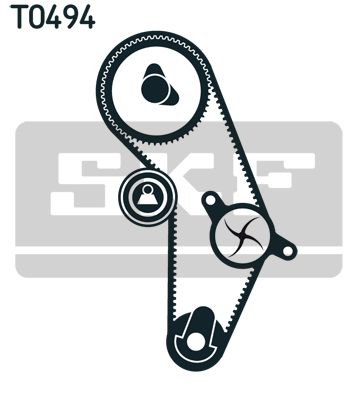 SKF Комплект ремня ГРМ VKMA 92411