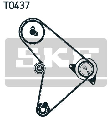 SKF Комплект ремня ГРМ VKMA 94014