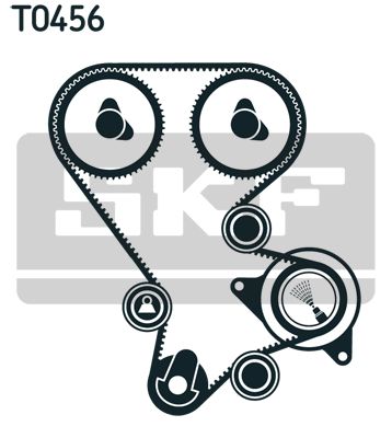 SKF Комплект ремня ГРМ VKMA 94508