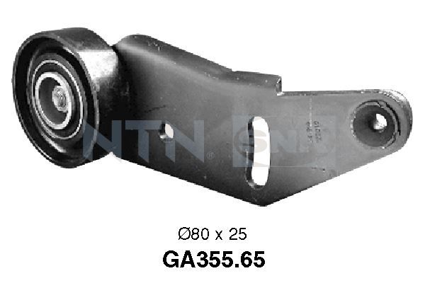 SNR Натяжной ролик, поликлиновой ремень GA355.65
