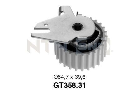 SNR Spriegotājrullītis, Gāzu sadales mehānisma piedziņ GT358.31