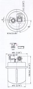 SOFIMA Degvielas filtrs S 1617 B