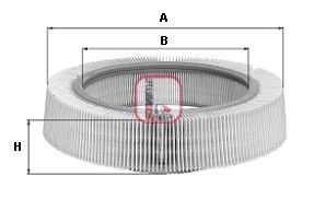 SOFIMA Gaisa filtrs S 3040 A