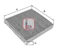 SOFIMA Filtrs, Salona telpas gaiss S 4239 CA