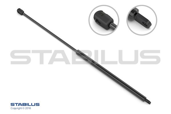 STABILUS Gāzes atspere, Bagāžas/Kravas nodalījuma vāks 0108IC