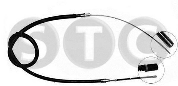 STC Тросик, cтояночный тормоз T480182