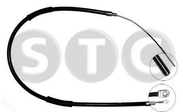 STC Тросик, cтояночный тормоз T480654
