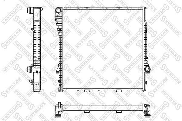 STELLOX Radiators, Motora dzesēšanas sistēma 10-25166-SX