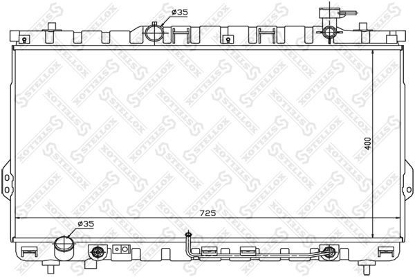 STELLOX Radiators, Motora dzesēšanas sistēma 10-26535-SX