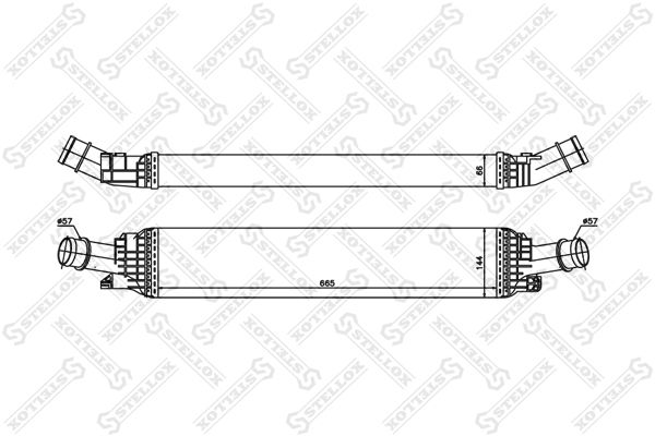 STELLOX Starpdzesētājs 10-40184-SX