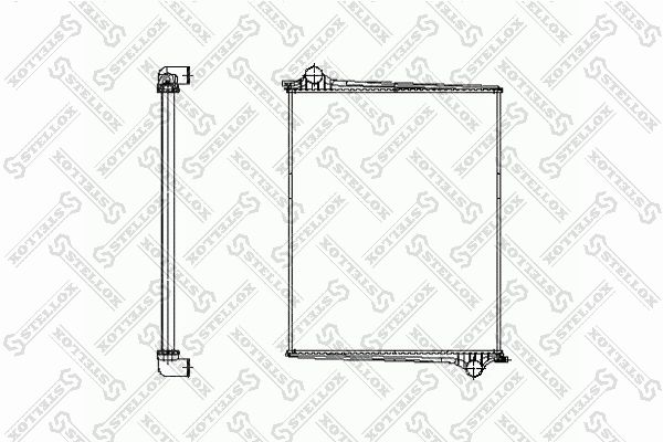 STELLOX Radiators, Motora dzesēšanas sistēma 81-03326-SX