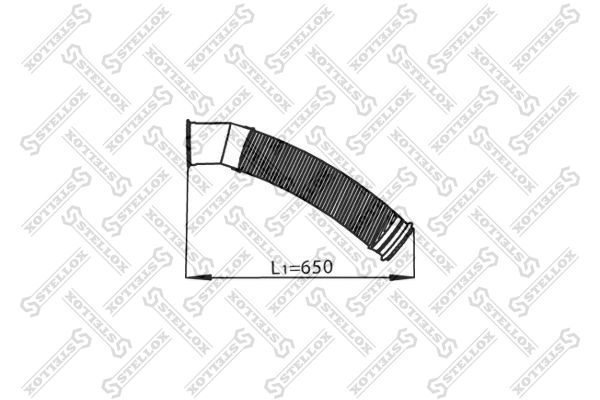 STELLOX Izplūdes caurule 82-03801-SX