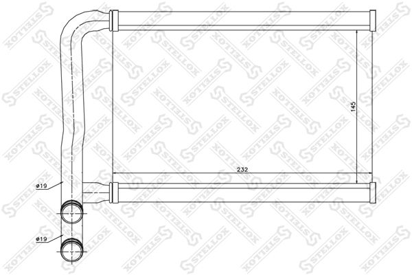 STELLOX Siltummainis, Salona apsilde 82-05015-SX