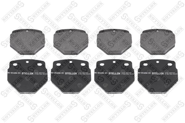 STELLOX Комплект тормозных колодок, дисковый тормоз 85-01434-SX