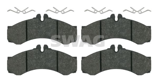 SWAG Комплект тормозных колодок, дисковый тормоз 10 91 6164