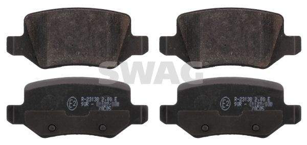SWAG Комплект тормозных колодок, дисковый тормоз 10 91 6440